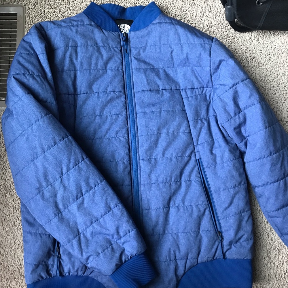 North Face Puffer Bomber Jacket
